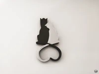 Loved Cats | Keychain