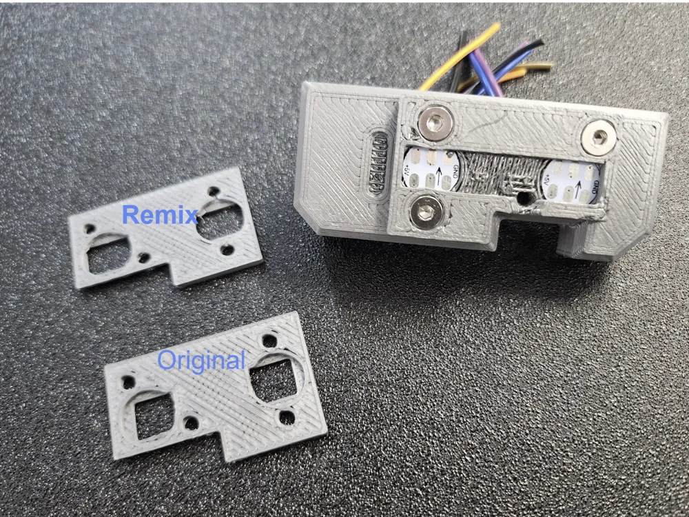 Led Backer TD-1 self-source remix for improved LED retention Remixed by DP design ...