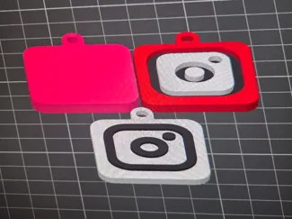 social media nfc keychain 