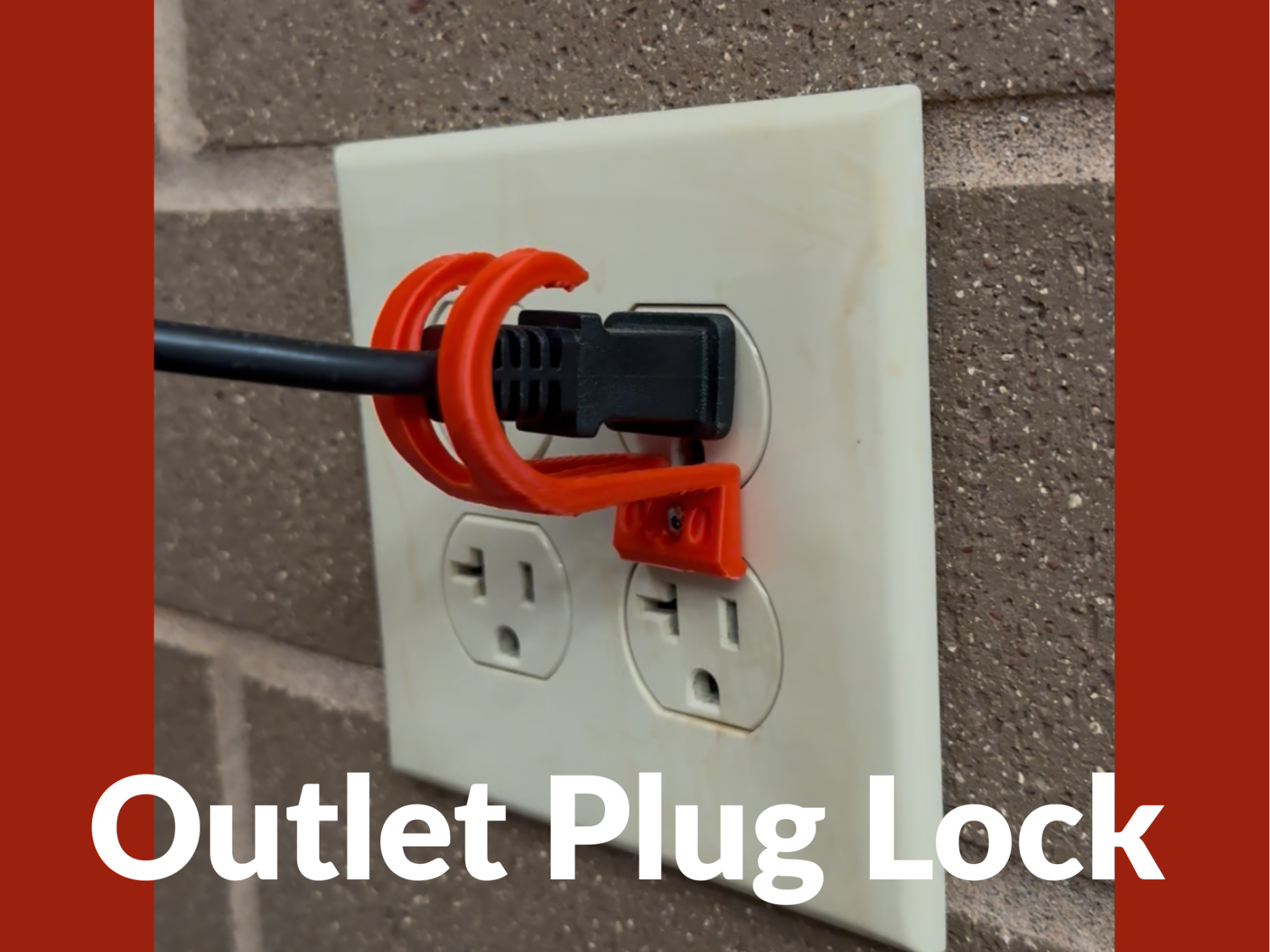 Outlet Plug Lock