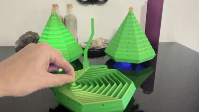 EirKraft Desktop Christmas tree - Expandable