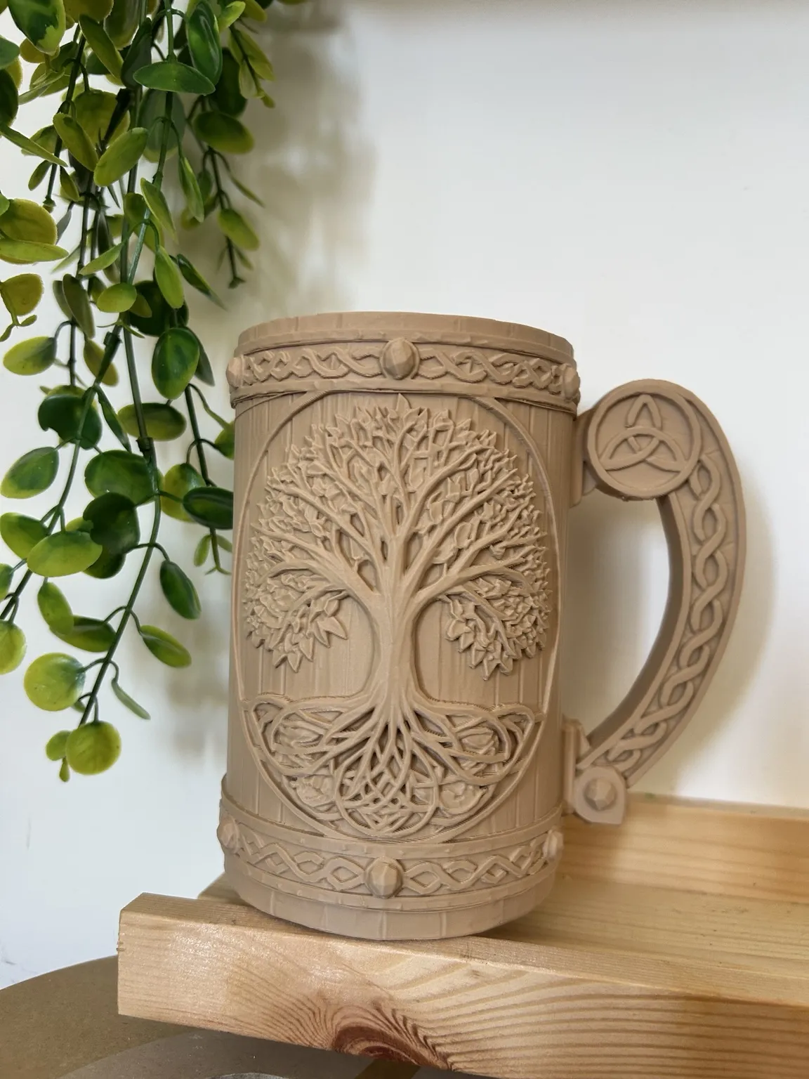 Lebensbaum Tree of Life Viking Mug Celtic Tankard view 4