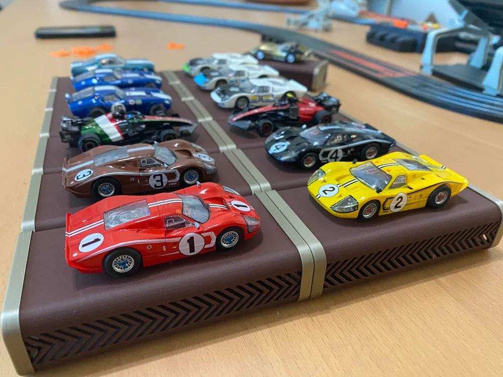 Fancy AFX Slot Car Display Stand by RevHazlett MakerWorld: Download ...