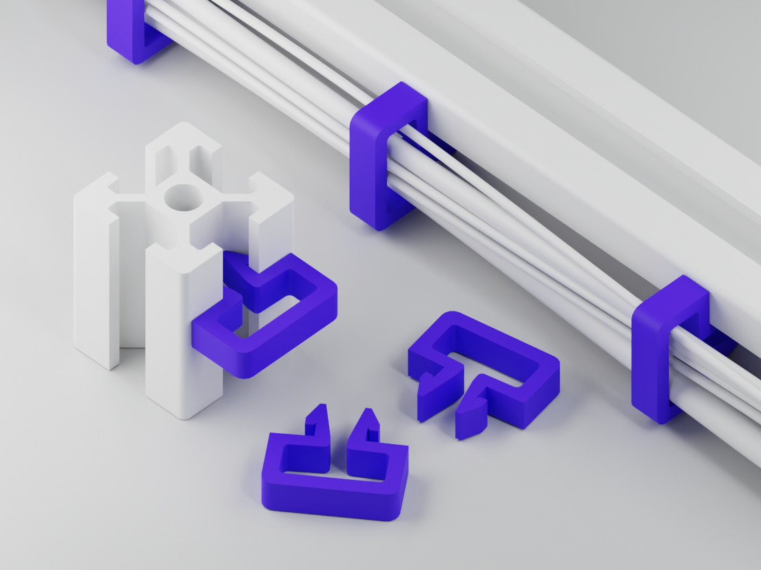 2020 Extrusion - Cable Clip (Large)