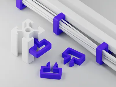 2020 Extrusion - Cable Clip (Large)