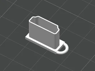 HDMI Cover mit Schlaufe
