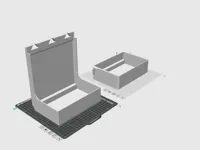 0.24mm layer, 2 walls, 10% infill
