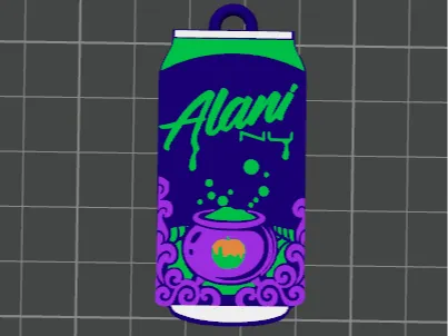 Adorno temático: Witch's Brew Alani Inspired Tab Opener — referencia de MakerWorld