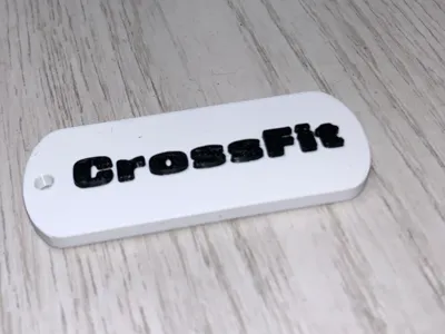 Crossfit Keychain