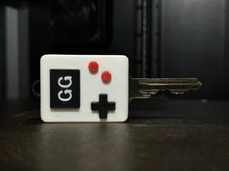 Retro Game Key Cover GG