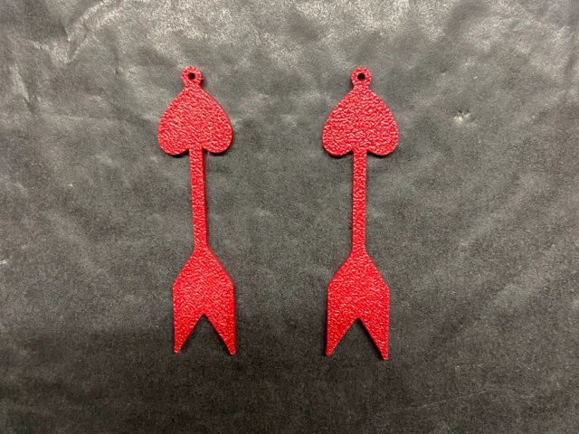 heart arrow earrings
