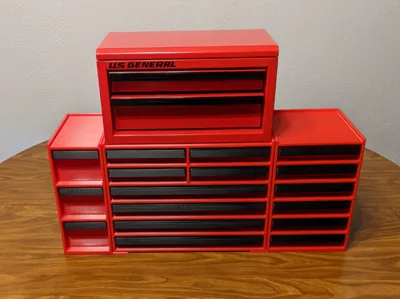 US General Mini Toolbox add on drawers