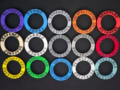 D&D Condition Markers
