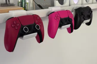 Gamepad Halter für IKEA Mosslanda