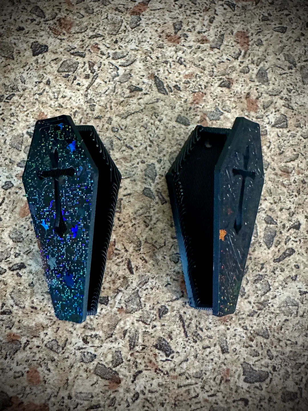 Open Coffin Earrings view 4