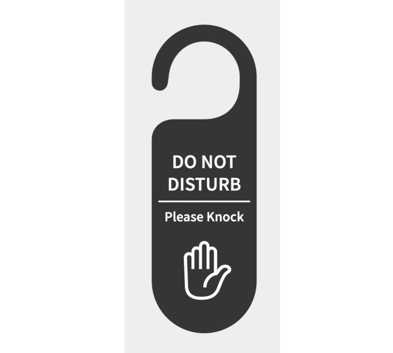 Door Hanger - (Normal & "I'm Printing")