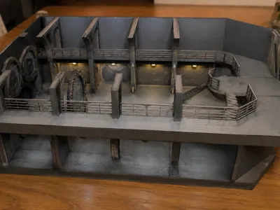 Destiny Bridge – Stargate Universe | Diorama