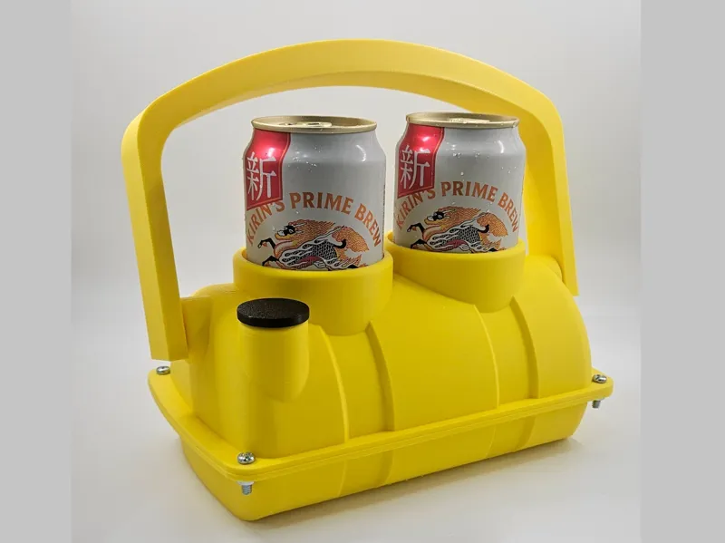 Septic Tank Beer Holder