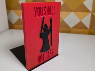 Book stand Gandalf Bookend Lord of the Rings
