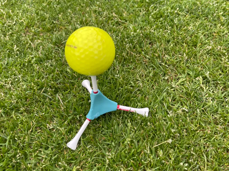 Golf Tee, always right way up, golf simulator 