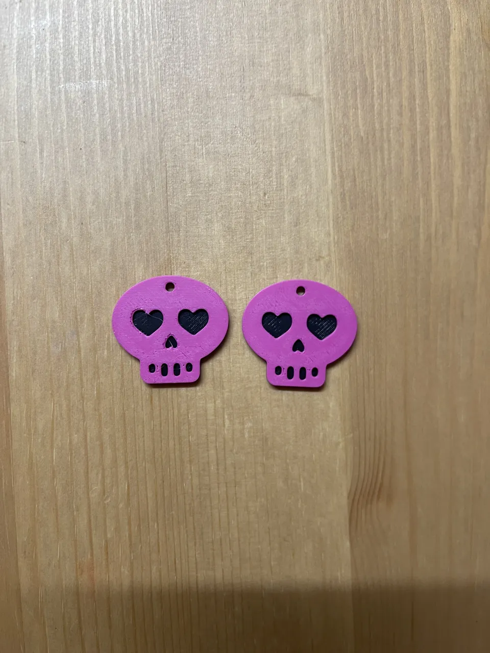 Skull Earrings view 2
