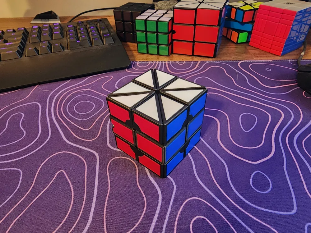 Square-223 Puzzle Cube by Drunken_Makerer MakerWorld: Download Free 3D ...