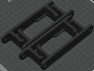 Clips to Mount a Dell W19S to a Wall