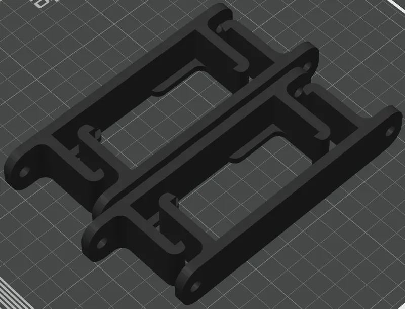 Clips to Mount a Dell W19S to a Wall