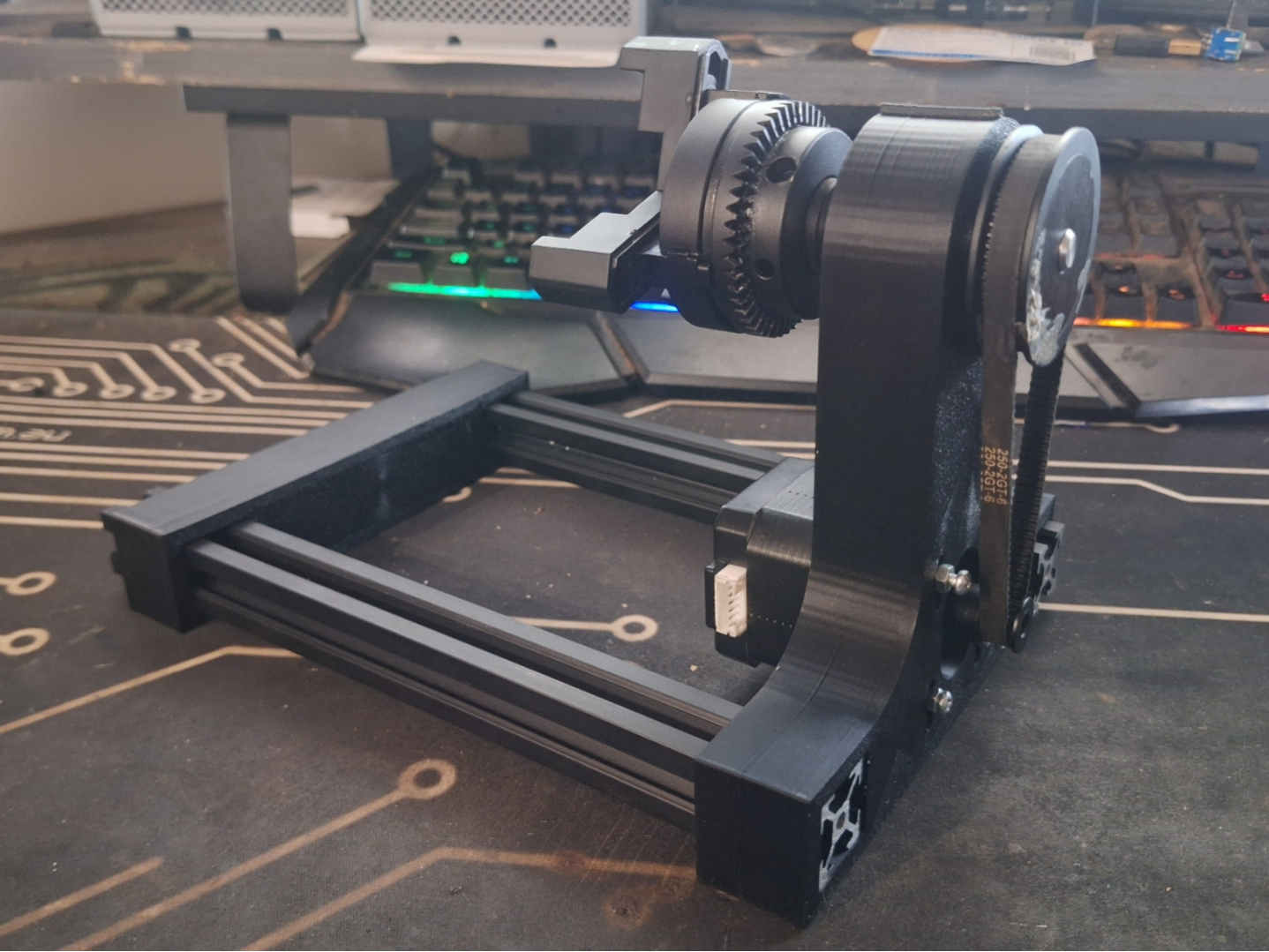 Xtool RA2 chuck mount