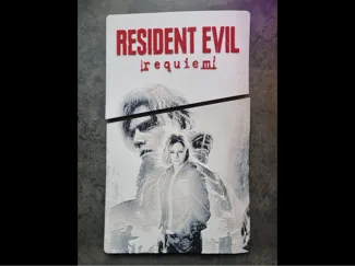 PS5 Slim Plates Resident Evil Requiem Grace & Leon