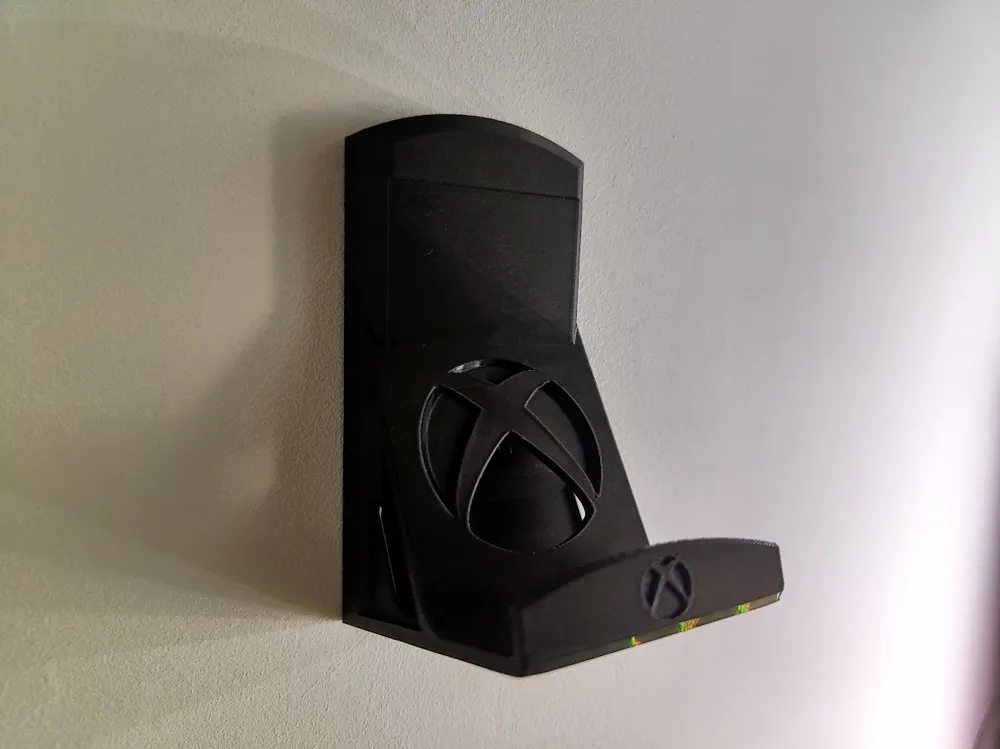 Xbox controller mount(stackable) with spare AA by Tassesin MakerWorld