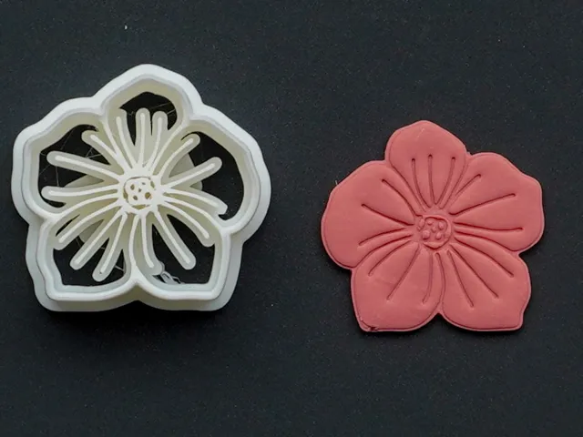 Flower Polymer Clay Cutter For Earrings Necklaces