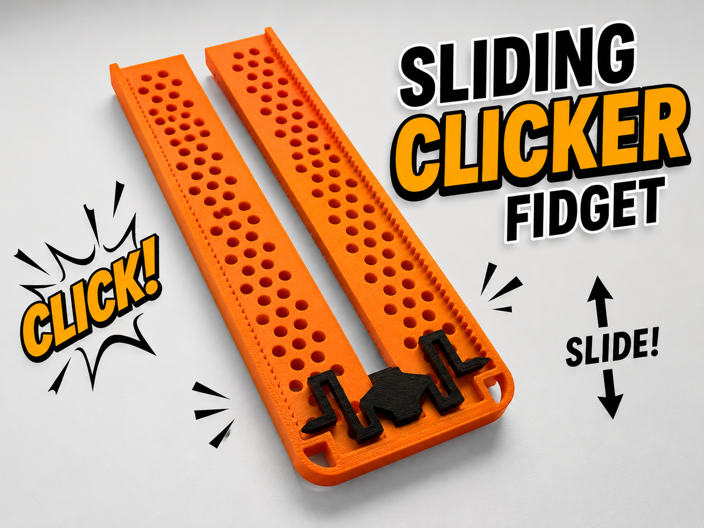 Sliding Clicker Fidget
