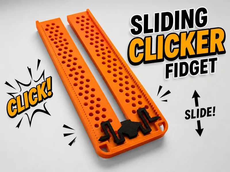 Sliding Clicker Fidget
