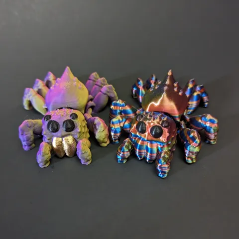 Articulated Jumping Spider view 4