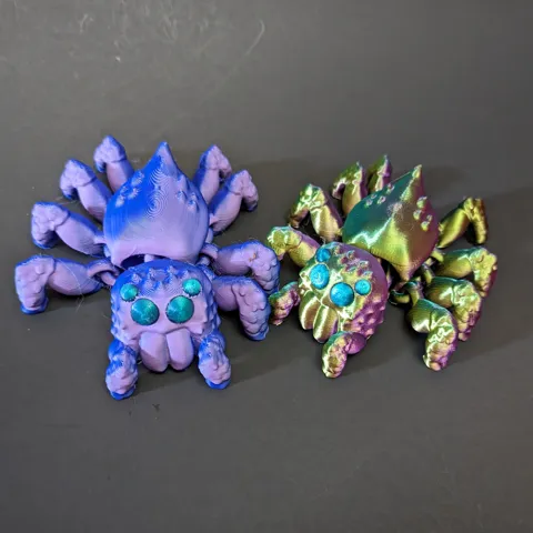 Articulated Jumping Spider view 3