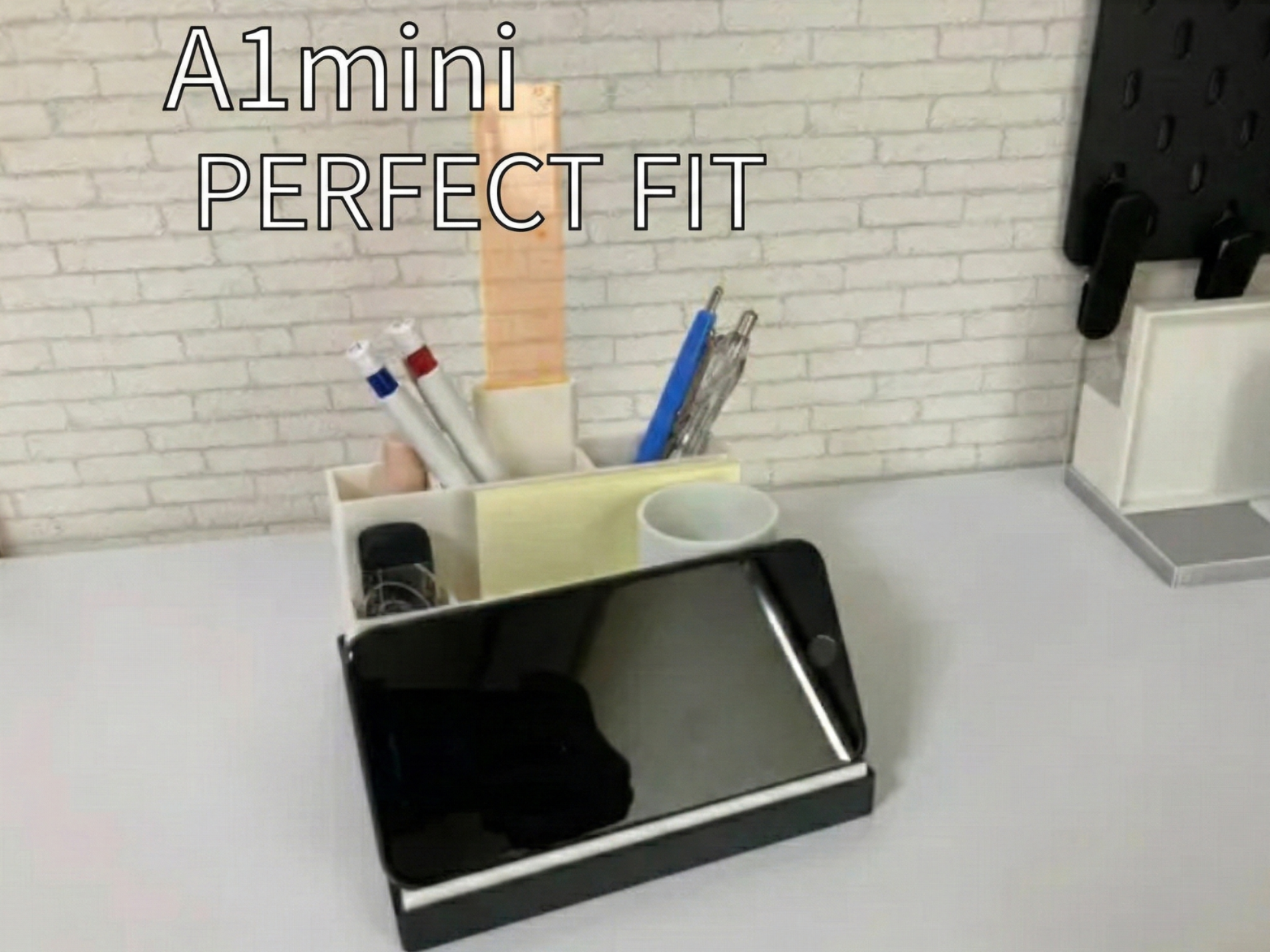 simple Modular Desk Organizer Set