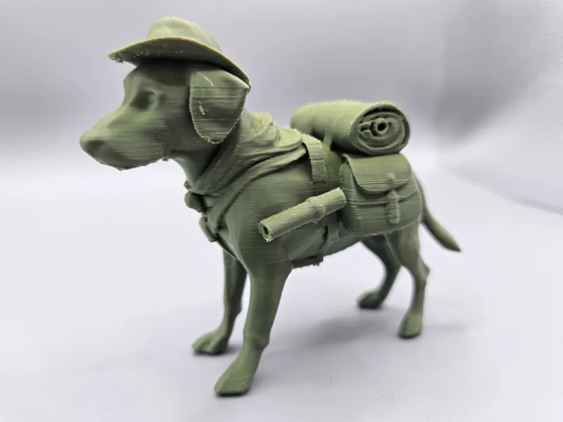 Rusty The Dog Adventurer