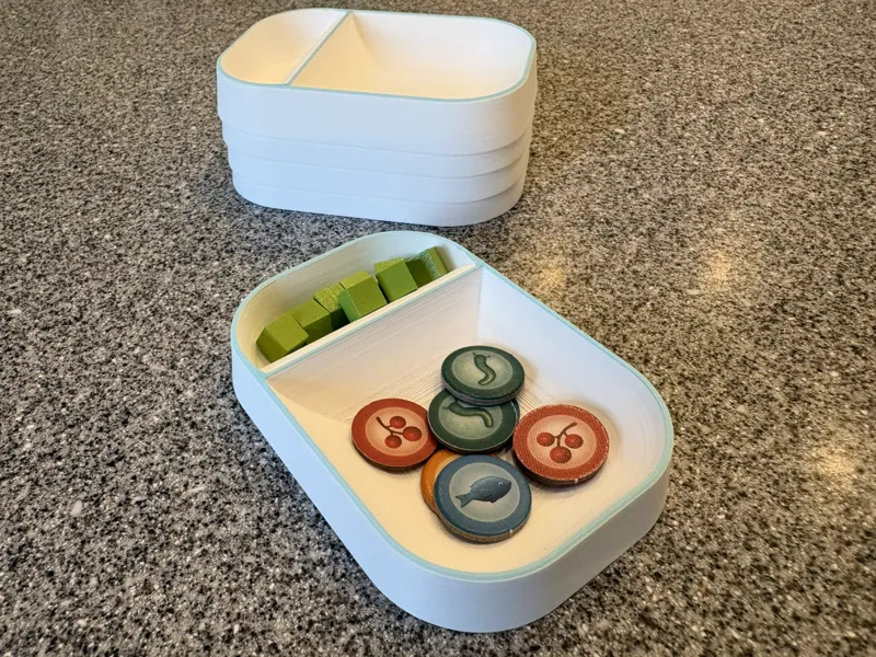 Wingspan Stackable Player Resource Trays or Cups
