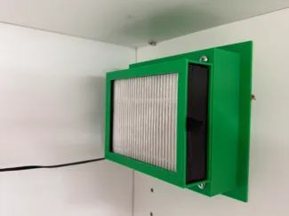 3D Cabinet HEPA-Carbon Filter Fan Housing