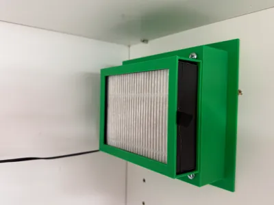 3D Cabinet HEPA-Carbon Filter Fan Housing