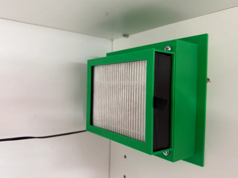 3D Cabinet HEPA-Carbon Filter Fan Housing