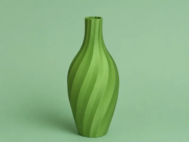 Vase Spirale Moderne