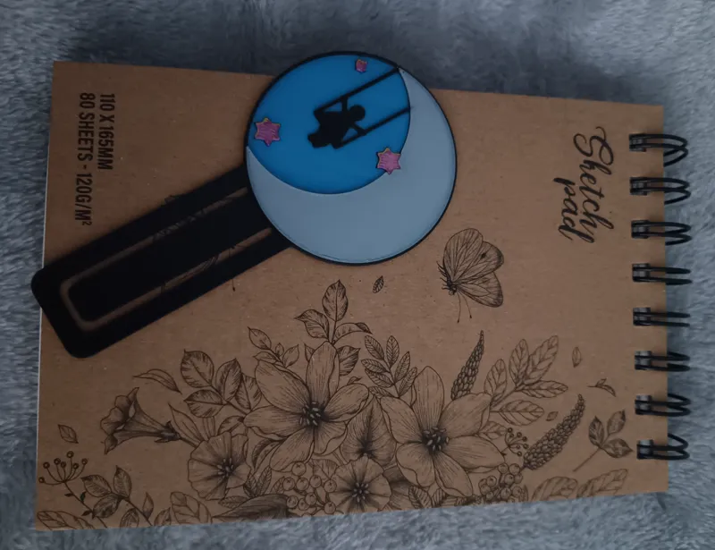 Moon Swing Bookmark