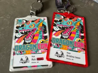 DragonCon Badge Holder