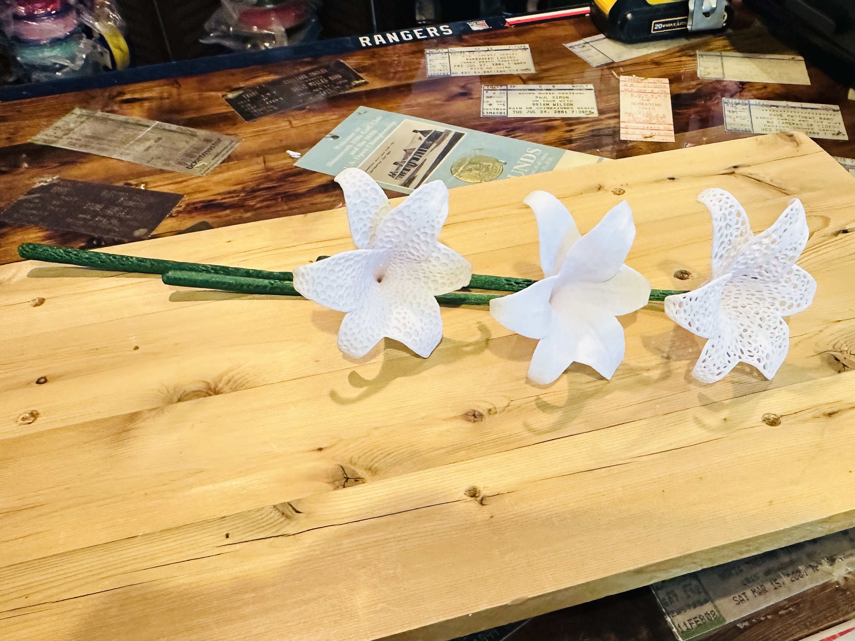 Miniatura 1 do modelo 3D Long Stem Lily - Multiple Variations - Easter
