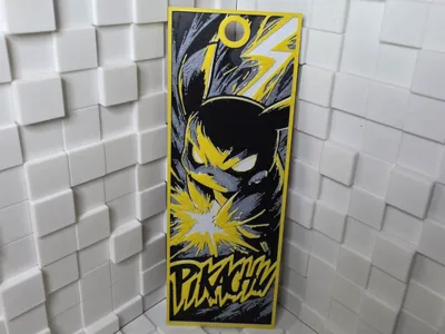Pikachu Electric Bookmark - AMS & No AMS
