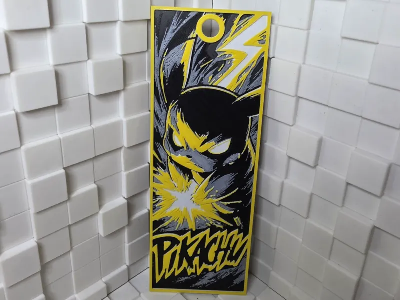 Pikachu Electric Bookmark - AMS & No AMS