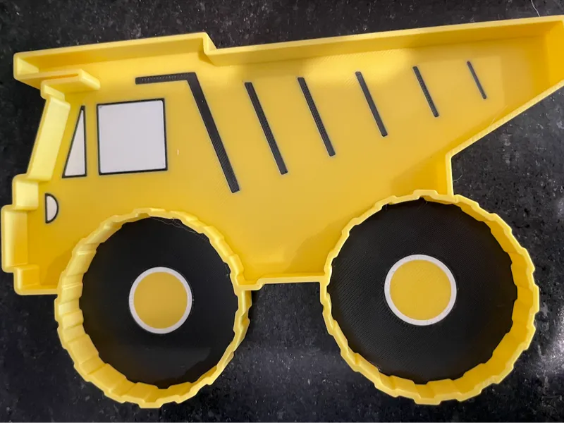 Dump Truck Sorting Tray
