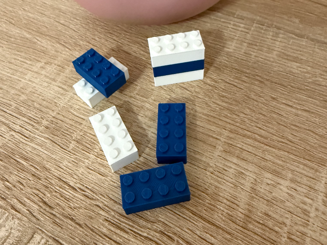 Bloque tipo ladrillo compatible para impresión 3D